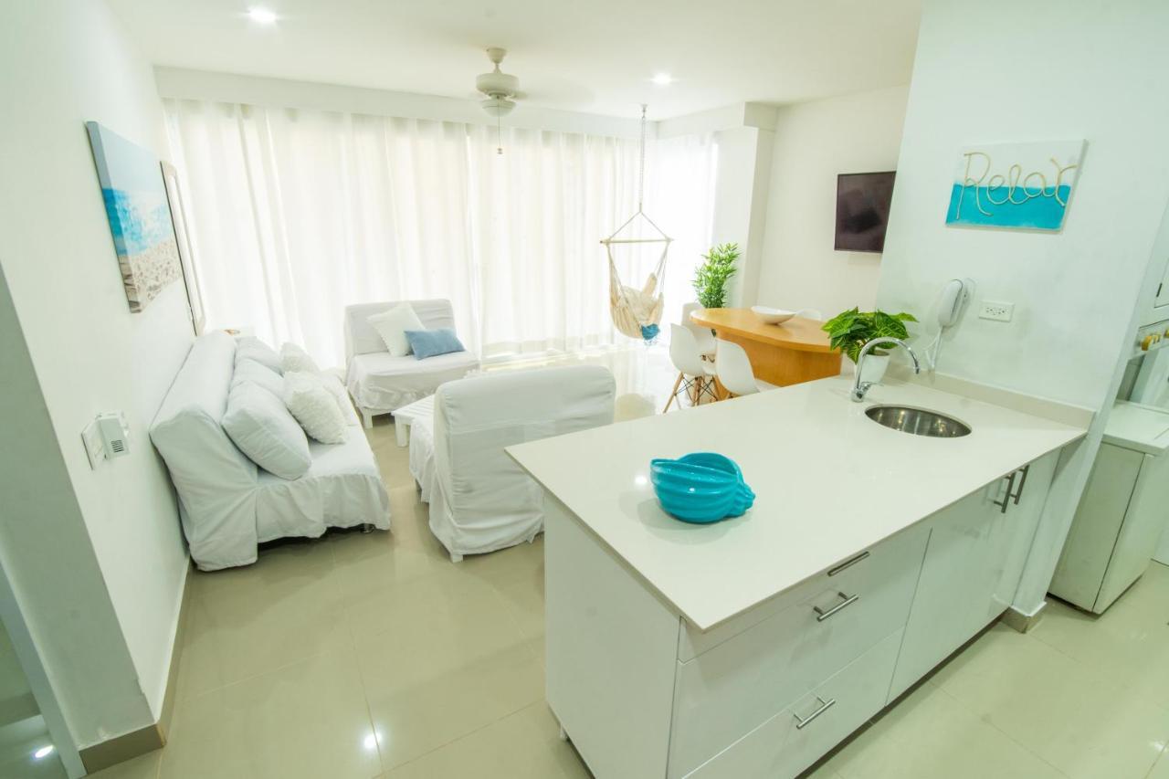 Hermoso Apartamento En La Playa Cartagena Exterior photo